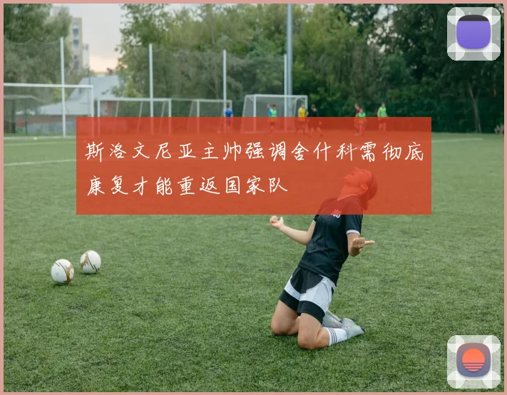 斯洛文尼亚主帅强调舍什科需彻底康复才能重返国家队